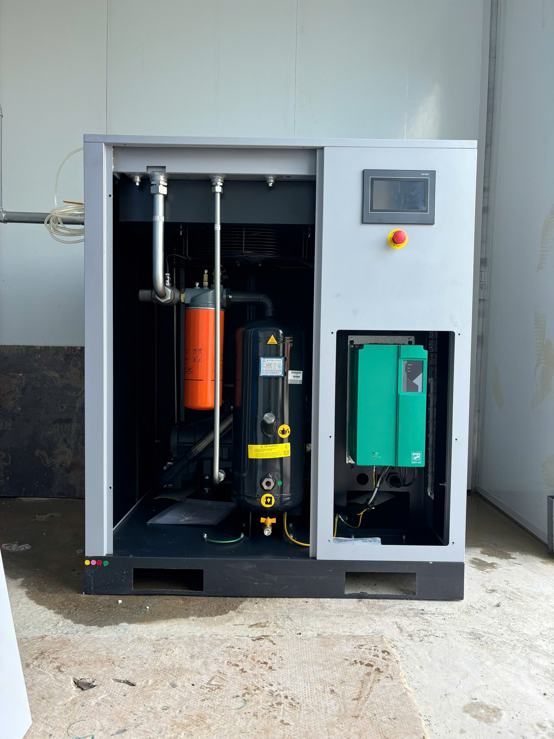 máy nén khí trục vít tiết kiệm điện nhất
