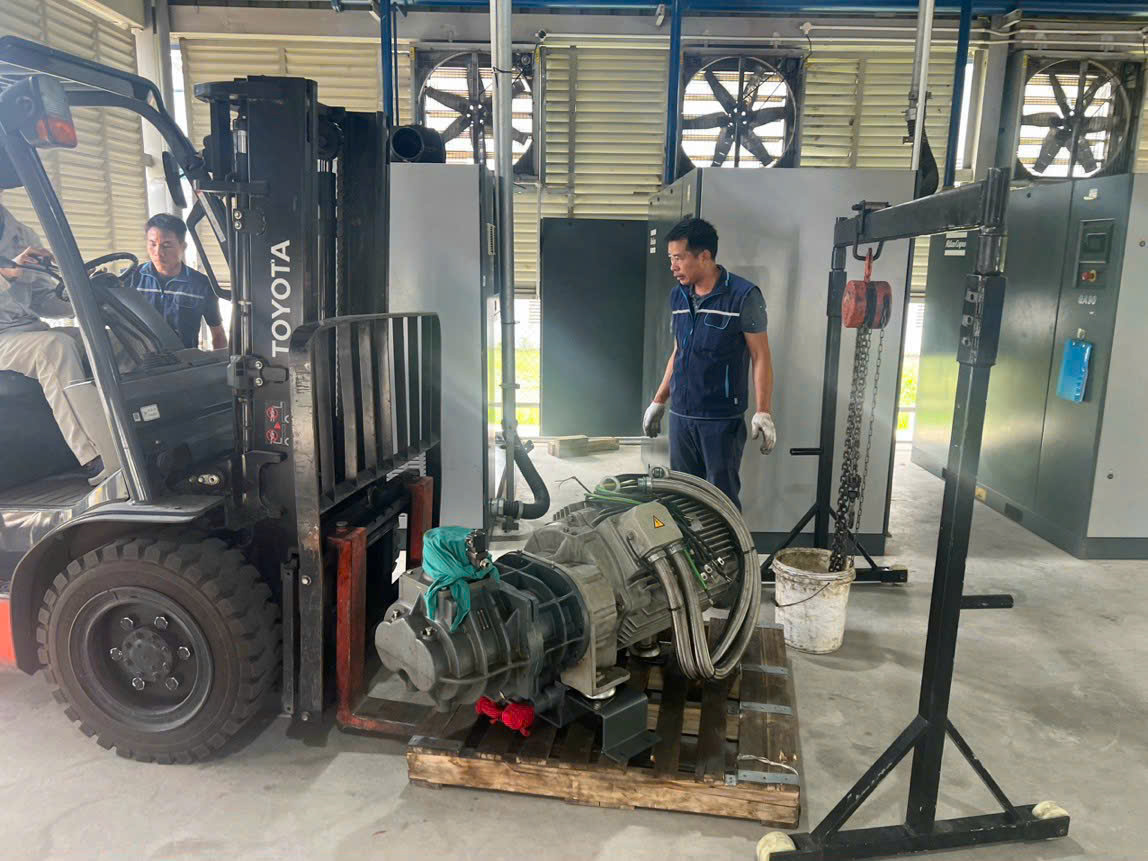 máy nén khí trục vít